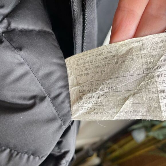 Lululemon Blizzard‎ Parka Black Heathered Dark Gray Coat Jacket 6 Down Winter - Picture 10 of 16